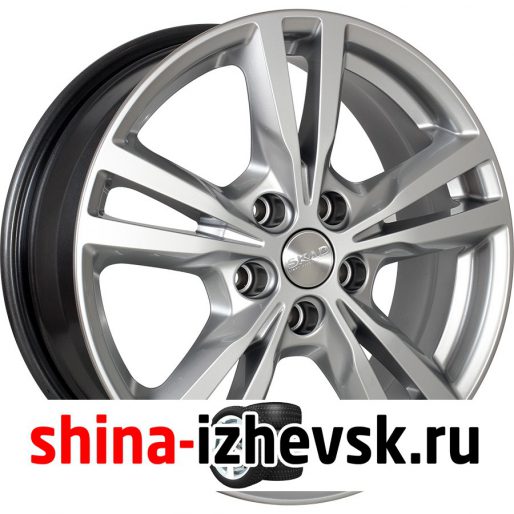Колесный диск СКАД Мельбурн 7xR17 5×114.3 ET45 DIA66.1 серебристый в Ижевске